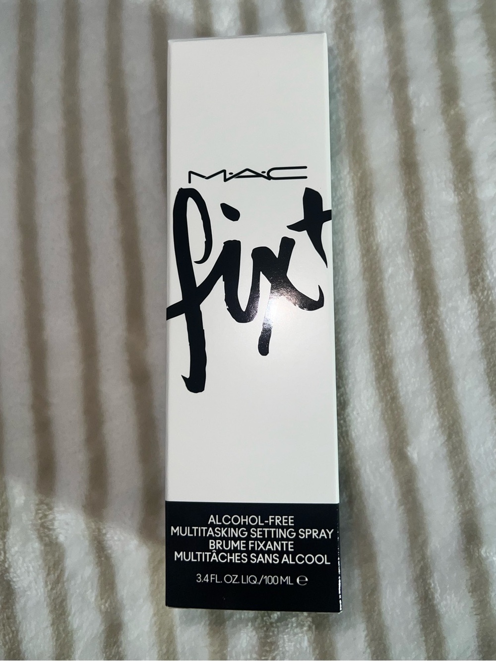MAC Cosmetics Fix Alcohol-Free Setting Spray — new in box